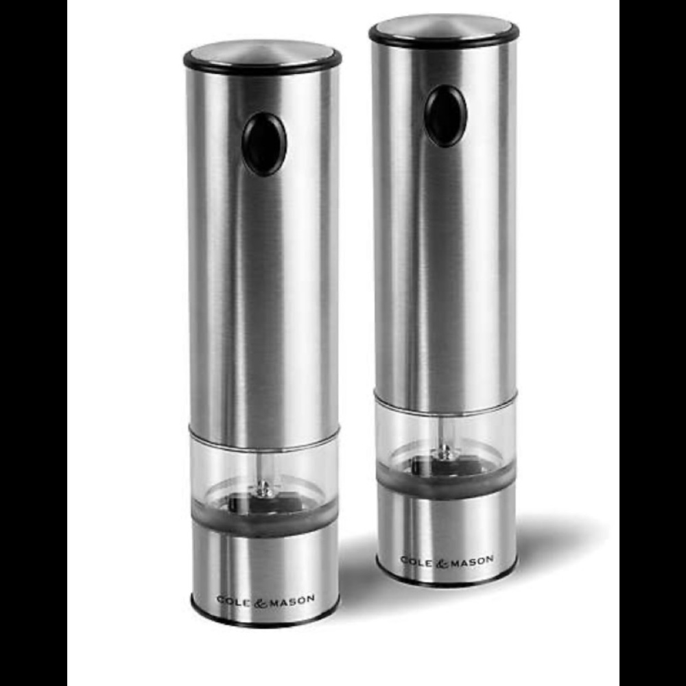 Battery-Operated Electric Salt & Pepper Mill